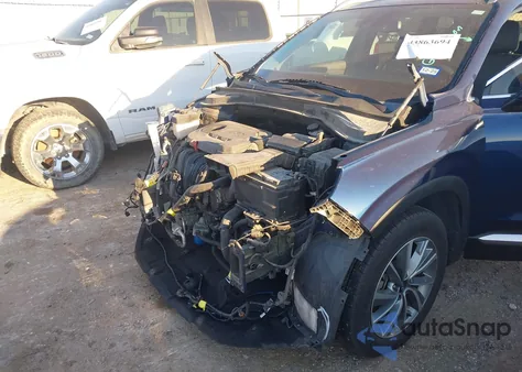 2020 Hyundai Santa Fe Sel из США, поврежденный, VIN 5NMS33AD1LH142879